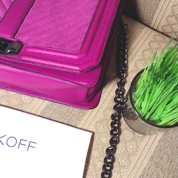 Rebecca Minkoff Quilted Love Convertible Crossbody Clutch - Picture 9 of 16